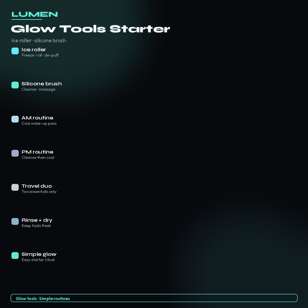 Starter kit features — Glow Tools