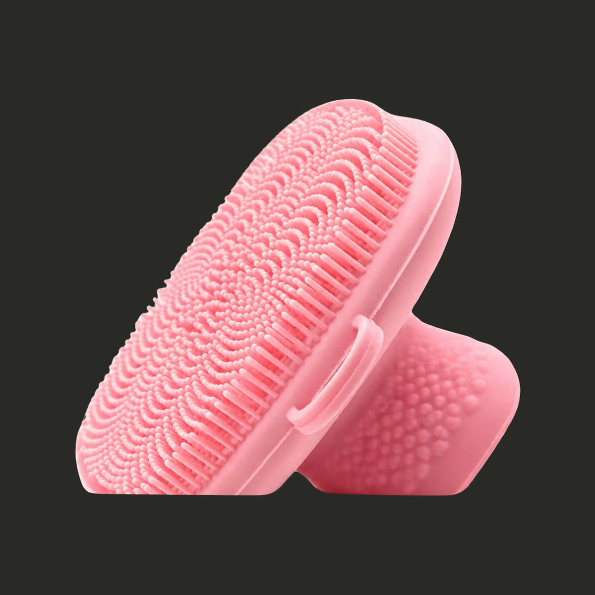 Soft Silicone Face Brush, alternate angle showing full device