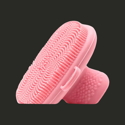 Soft Silicone Face Brush, alternate angle showing full device