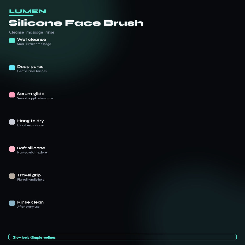 Cleanse modes — Silicone Face Brush