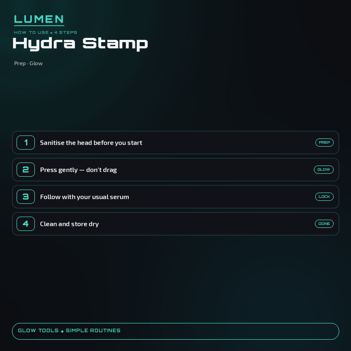 How to use Hydra Stamp 0.25mm
