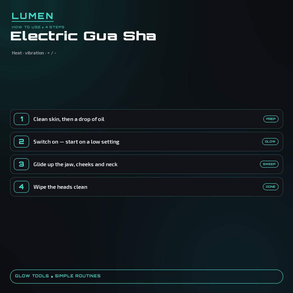 How to use Electric Gua Sha Massager