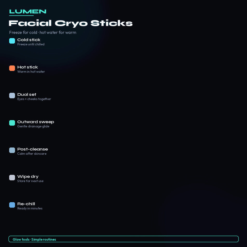 Cold and hot use — Facial Cryo Sticks