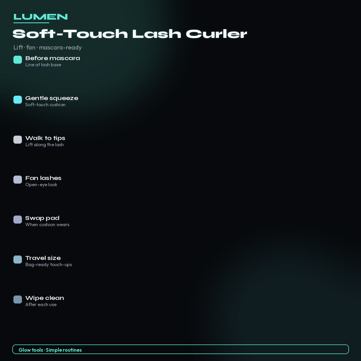 Curl modes — Lash Curler