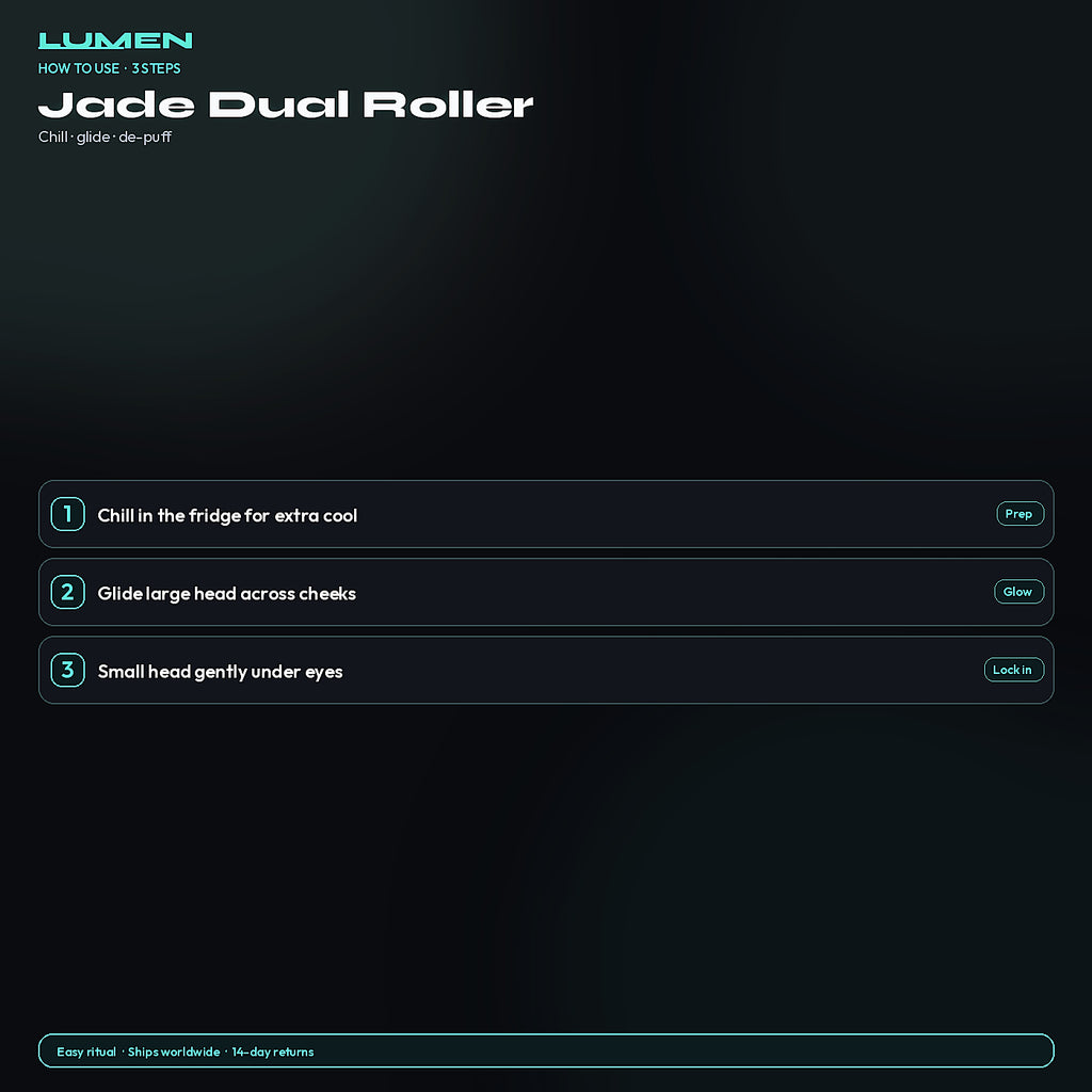 How to use Jade Dual Roller